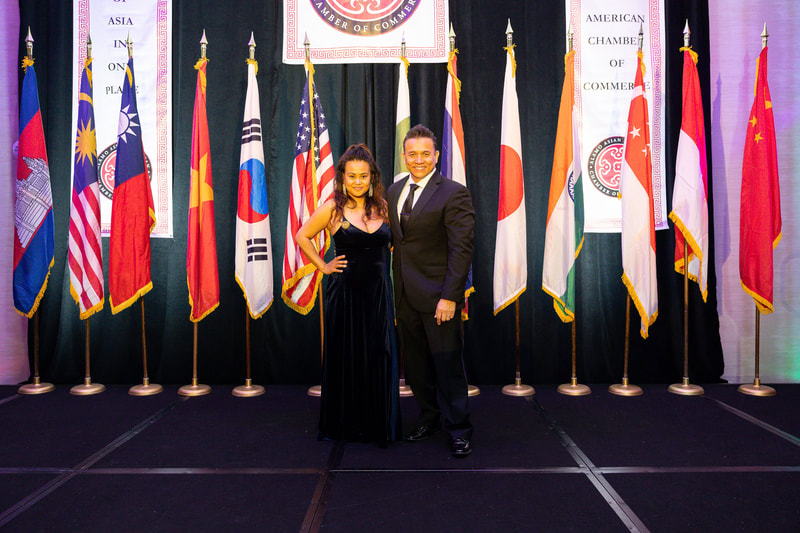 FIL-AM WORLD MAGAZINE PRESIDENT, ROMELETTE METZ
AAACC PRESIDENT, WILLIE NG
